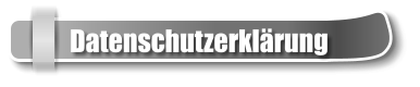 Datenschutzerkl�rung